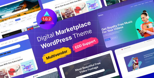 Aseet - Digital Marketplace WordPress Theme Logo